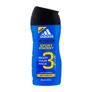 Adidas Sport Energy 3in1 (Duššigeel, meestele, 250ml)