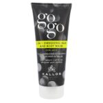 Kallos Cosmetics Gogo 2 in 1 Energizing Hair And Body Wash (Duššigeel, meestele, 200ml)