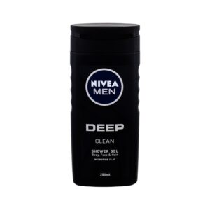 Nivea Men Deep Clean (Duššigeel, meestele, 250ml)