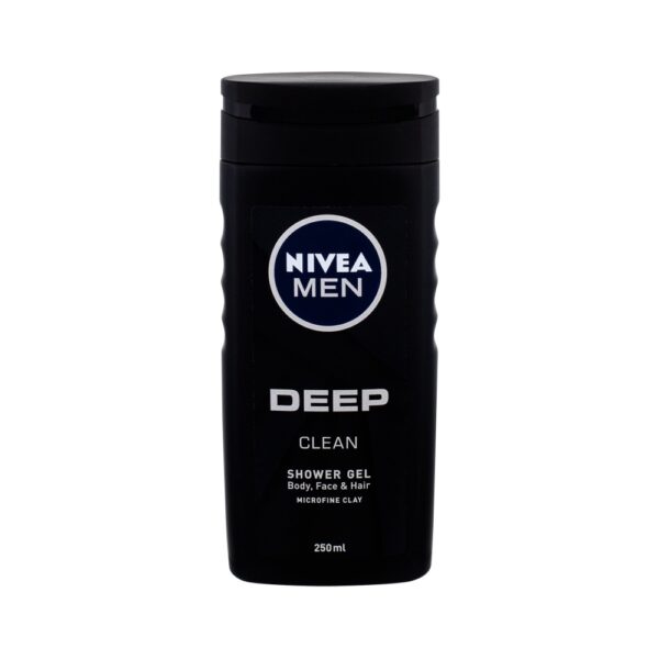 Nivea Men Deep Clean (Duššigeel, meestele, 250ml)