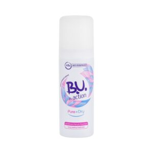 B.U. In Action Pure+Dry (Deodorant, naistele, 50ml)