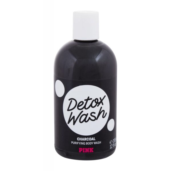 Pink Detox Wash Charcoal Body Wash (Duššigeel, naistele, 355ml)