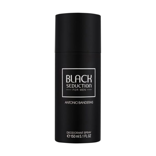 Antonio Banderas Seduction in Black (Deodorant, meestele, 150ml)